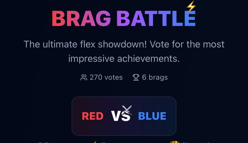 How I Built BragBattle.xyz in 2 Hours (and How I Plan to Market It)